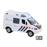 Kids globe die-cast politieauto nl