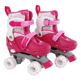 Street Rider roller skates Pink adjustable, size 27-30