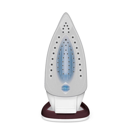 Tefal fv5714 easygliss plus stoomstrijkijzer 2400w bordeaux wit