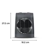 Rowenta rowenta so2321 Fan Heizung 1800w Grau