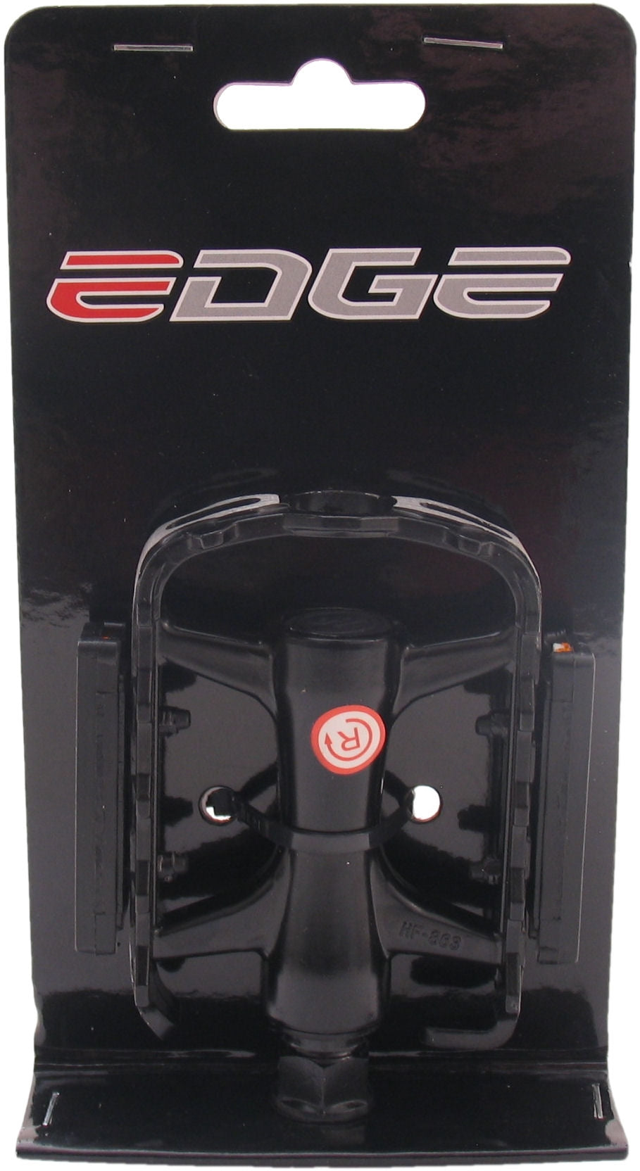 Edge Pedal Set MTB Low -Profil mit polnischem Seite Aluminium schwarz