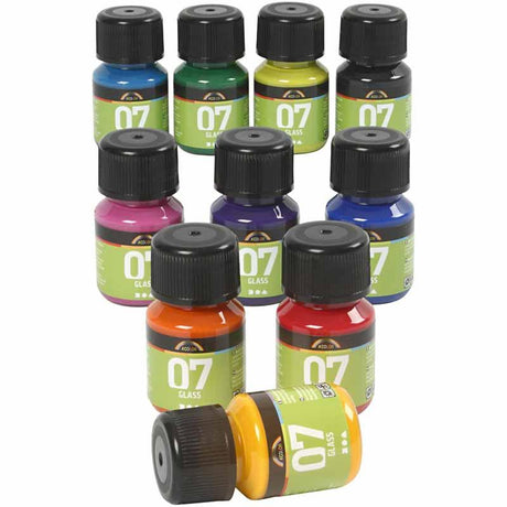 A-color https: www.cchobby.nl -glass-diverse-kleuren-10x30-ml-1-doos