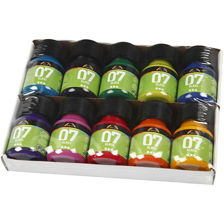 Creativ company https: www.cchobby.nl a-color-glass-diverse-kleuren-10x30-ml-1-doos