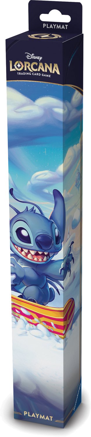 Disney lorcana hyperia city playmat stitch angel - 61 x 34 cm