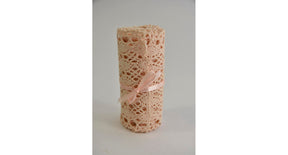 Stiffed lace cm15x1,8mt skin
