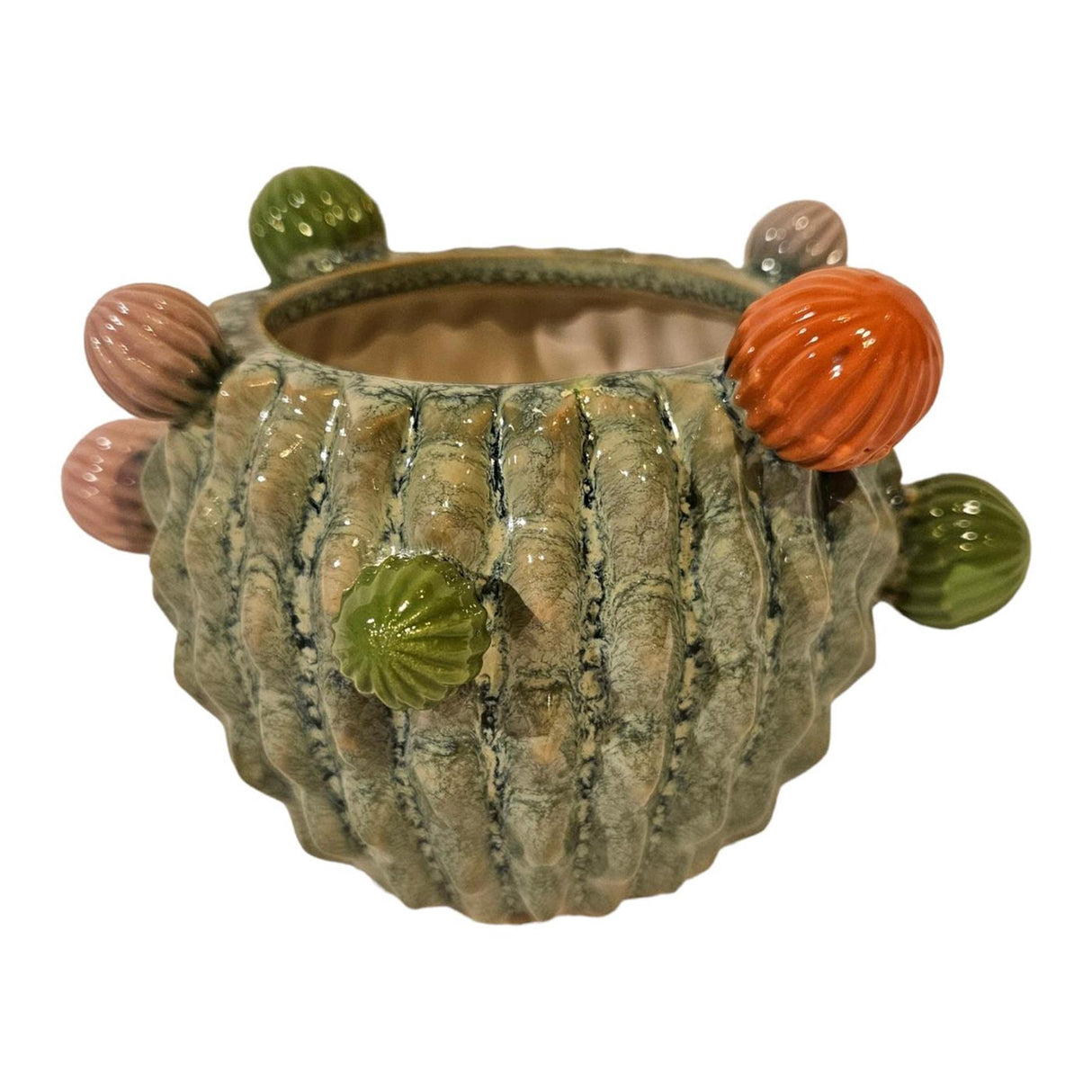 Mansion atmosphere bloempot cactus 16,5x16,5x10,5cm
