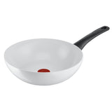 Tefal utensilios de cocina TEFAL Control de cerámica wok 28 cm blanco