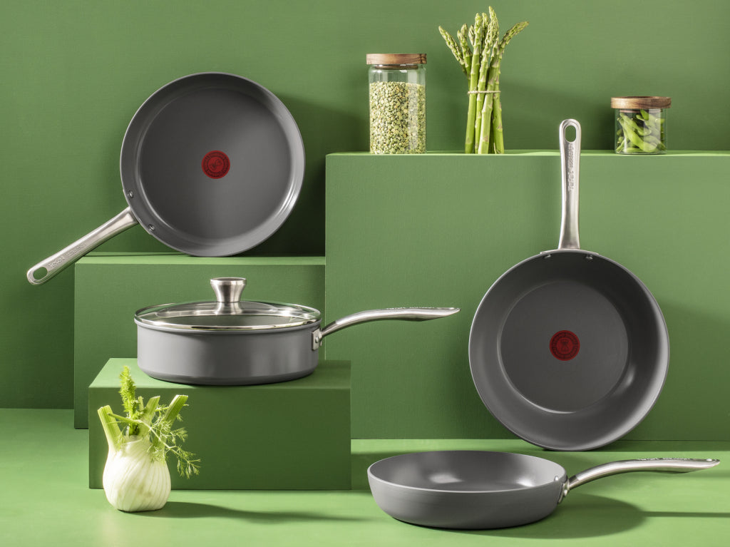 Tefal renew+ koekenpan - ø24 cm - keramisch - pfas-vrij - geschikt voor inductie