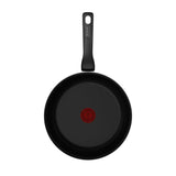 Tefal kookgerei tefal renew black koekenpan 20 cm zwart