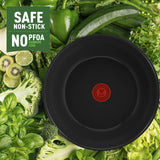 Tefal Cookware Tefal Renew Black Wokpan 28 cm czarny