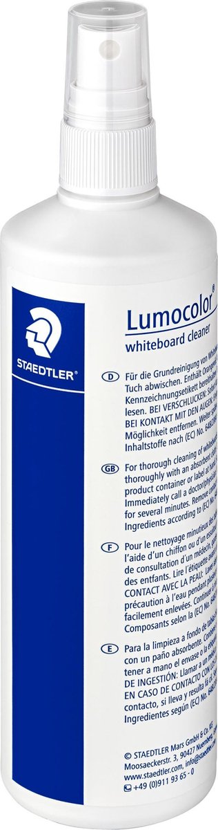 Staedtler whiteboard cleaner - flesje 250 ml