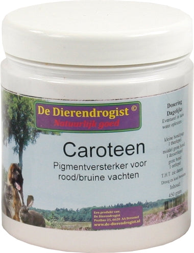 Dierendrogist Caroteen pigmentversterker