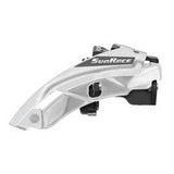 Sunrace Front Derilleur M500 7 8 Double Pull Silver