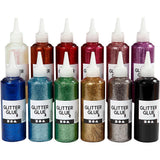 Creativ company http: www.cchobby.nl glitterlijm-diverse-kleuren-12x118-ml-1-doos