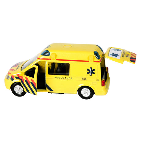 Kids globe ambulance met licht en geluid