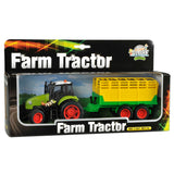 Kids Globe Globe Globe Tractor with Trailer Light Sound 1:32