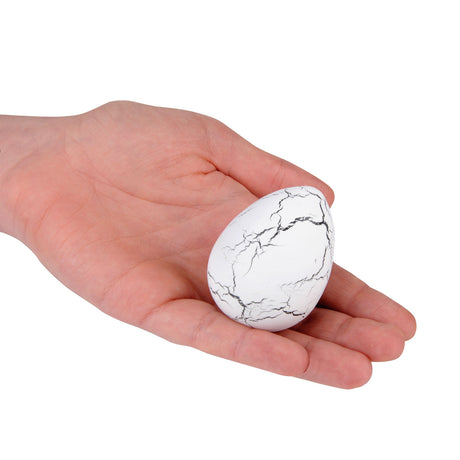 Johntoy groeiende dinosaurus in het ei - 6,5 x 4 cm