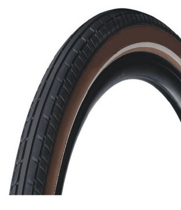 Deli Tire Dæk 24x2.125 57-507 Black Brown SA-238 Reflektion