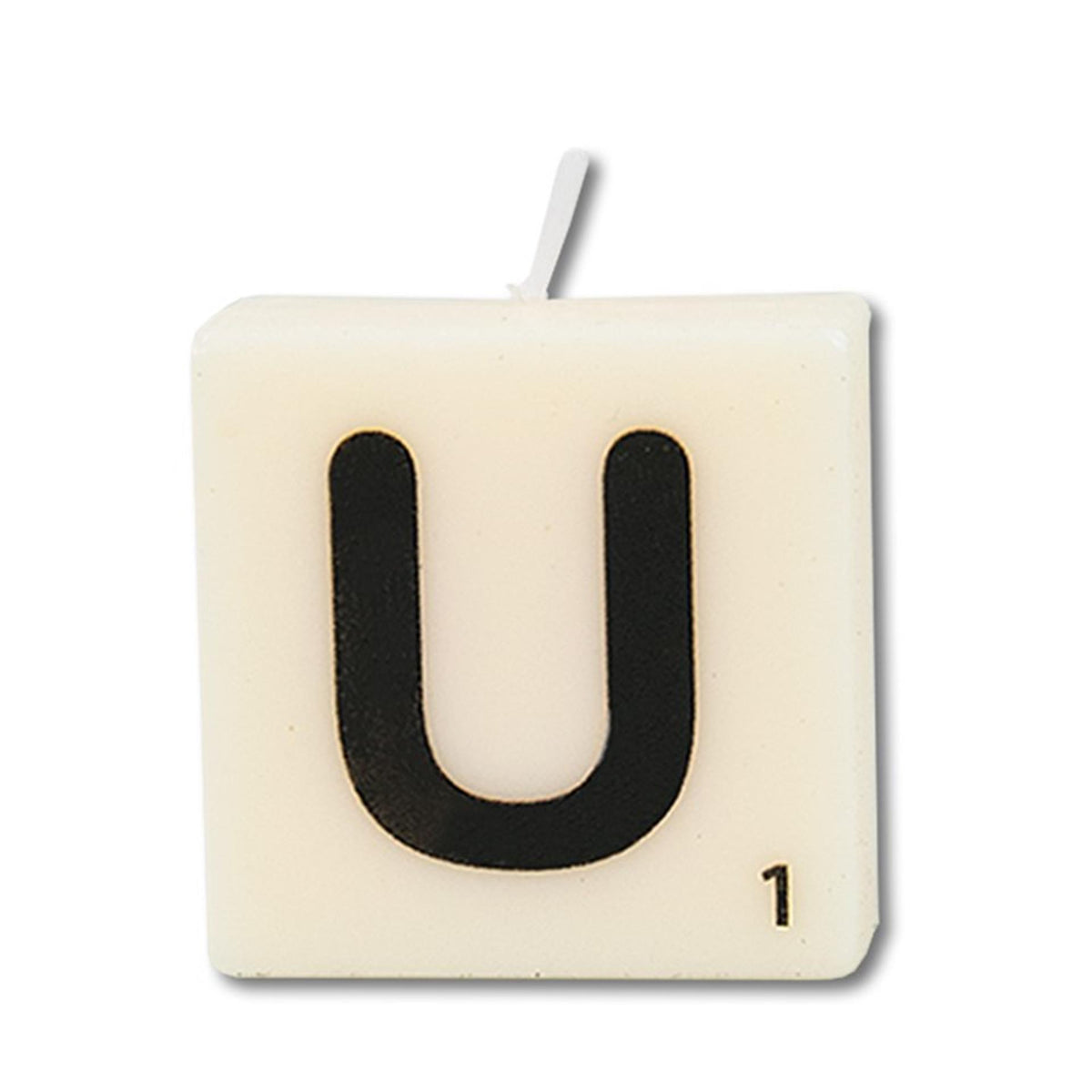 Paperdreams letter kaarsje letter u, set van 4