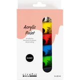 Creativ company https: www.cchobby.nl acrylverf-glossy-standaardkleuren-6x20-ml-1-doos