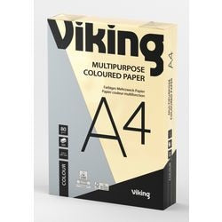 Gekleurd papier viking a4 80 g m² crème 500 vellen