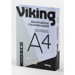 Gekleurd papier viking a4 80 g m² pastelpaars 500 vellen