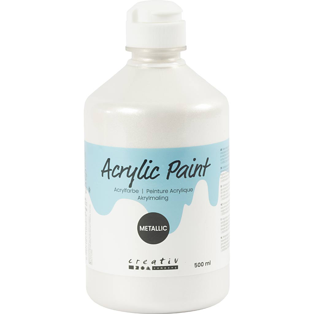 A-color http: www.cchobby.nl metallic-acrylverf-wit-500-ml-1-fles