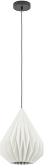 Eglo minting hanglamp - e27 - ø 31 cm - wit - papier