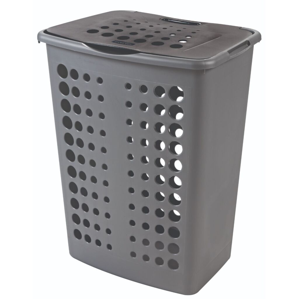 Curver Victor laundry basket with lid 60l anthracite