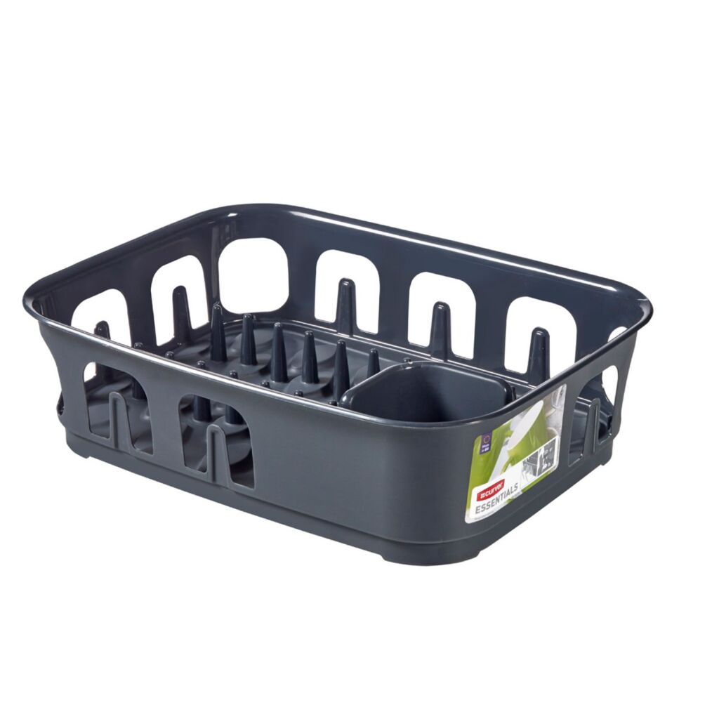 Curver Curver Essentials Drain Rack 39x29x10,9 cm anthracite