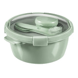 Curver Smart to Go Eco Lunch Zestaw Lunchu 1.6L + Zestaw sztućców + Sacuspup