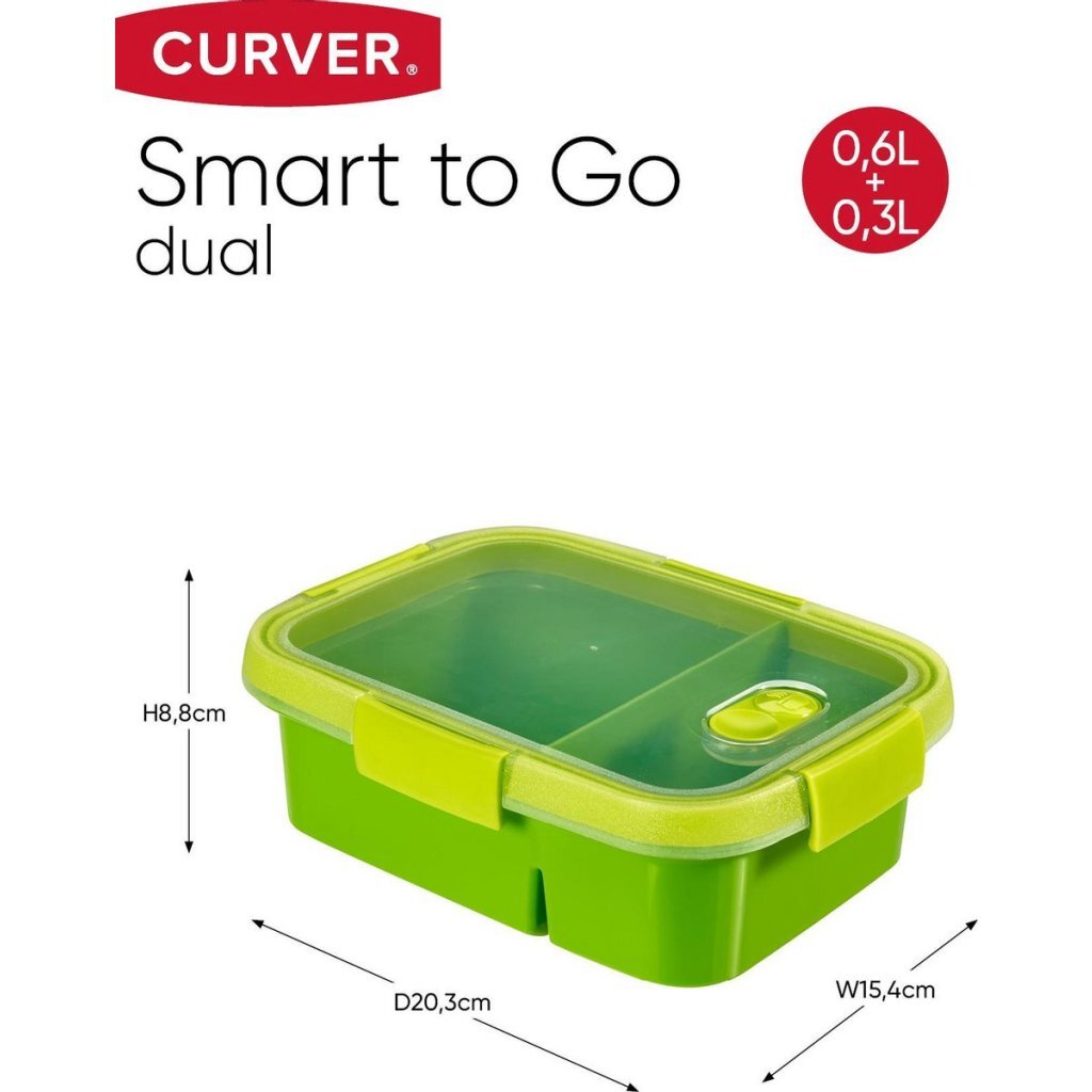 Curver Curver to Go Duo Lunchbox 0,6 + 0,3L