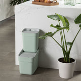 Curver Curver Garbage Can Pronto per raccogliere 20 L Verde Menta