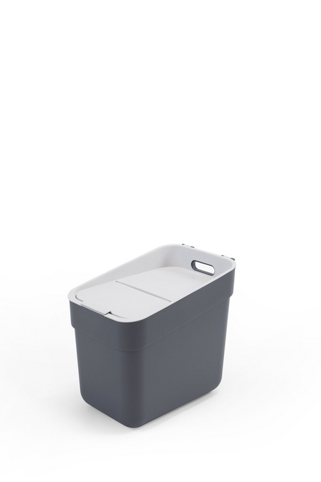 Curver ready to collect prullenbak 20l - donkergrijs