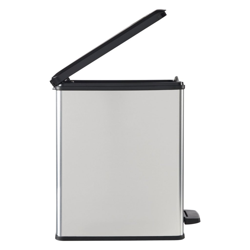 Curver Curver Decobin Slim Pedal Bin 25l Noir métallique