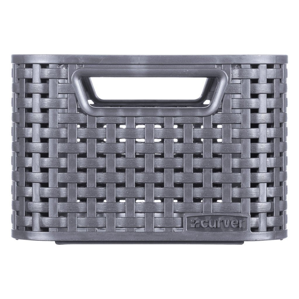 Curver Style Storage Basket 6L Anthracite