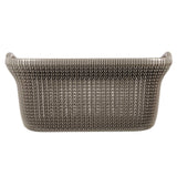 Panier à linge Curver Curver Knit 40 L Metallic Brown