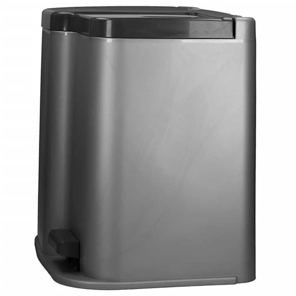 Curver Curver Pedal Bin Deco con secchi interni 15+6 L grigio chiaro