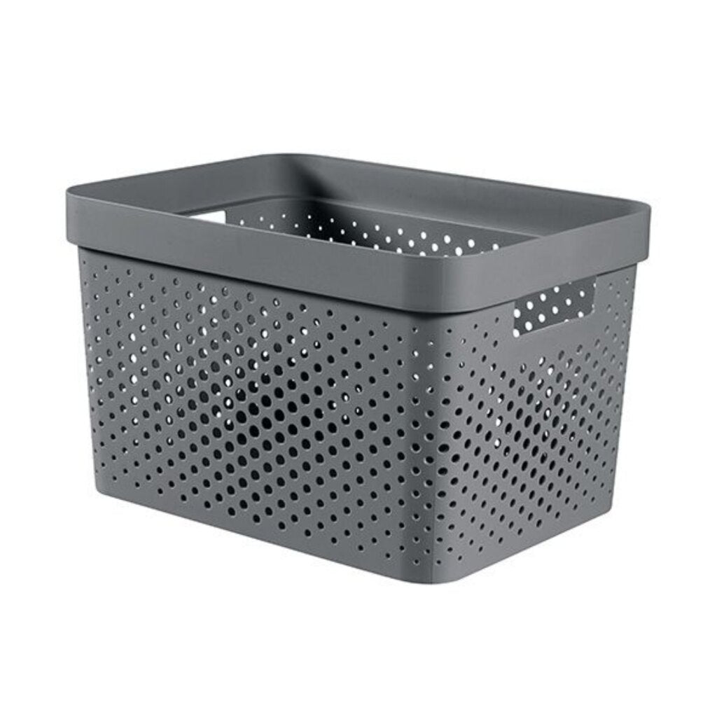 Curver Curver Infinity Dots StorageBox 17L Antracite