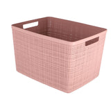 Křivka Curver Storage Basket Jute-Look 20l Pink