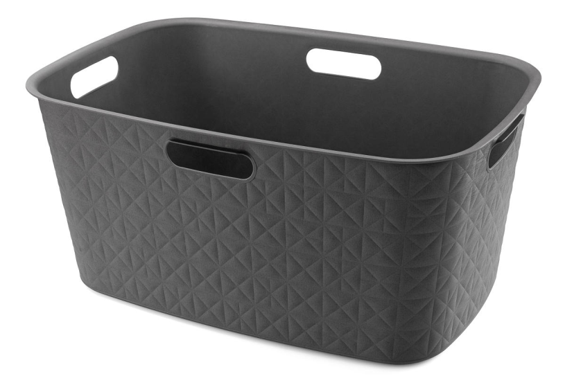 Curver softex wasmand 45l - antraciet