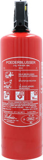 Belmic delta brandblusser - poederblusser a b c - 2kg