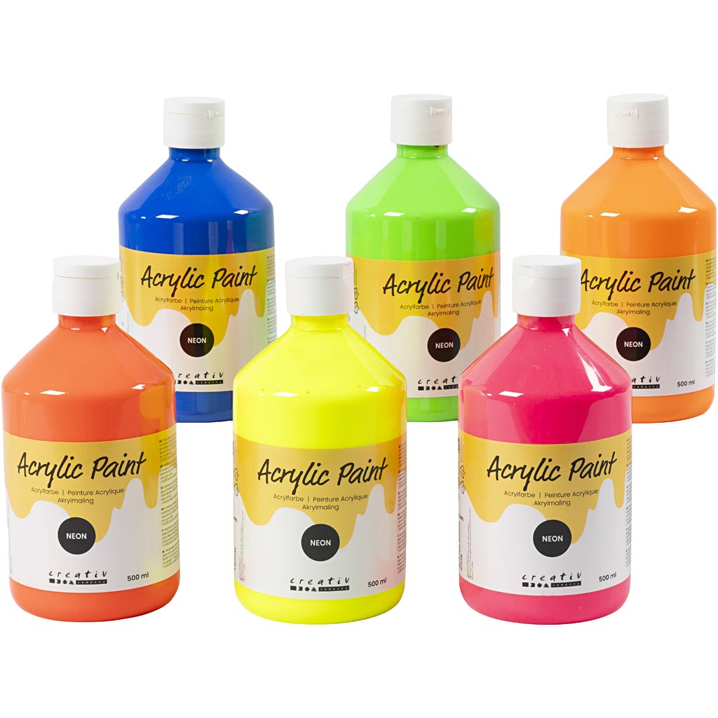 Http: www.cchobby.nl acrylverf-neon-neon-kleuren-6x500-ml-1-doos