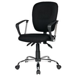 Bureaustoel rs soho atlas stof zwart