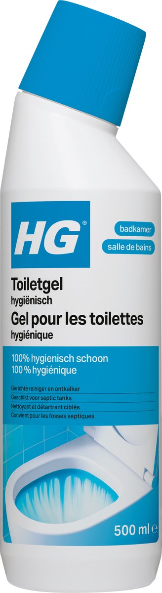Hg (hagesan) hg toiletgel hygiënisch 500ml