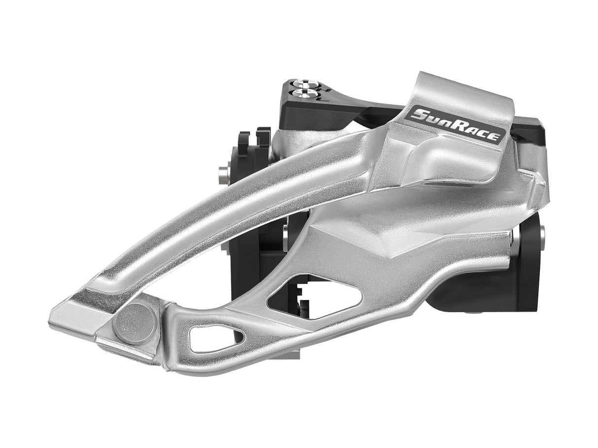 Sunrace Front Derilleur MS66 2x10 Dual Pull Silver