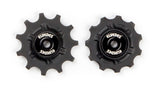 Elvedes Derailleur Wheels CP2017100 11T 9V 10V 11V Negro 2 piezas