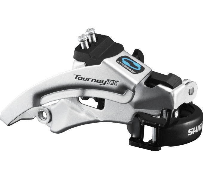 Shimano Voorlerailleur 7 8-Speed ​​Tourney FD-TX800 Top Swing Low Clamp 42-48T