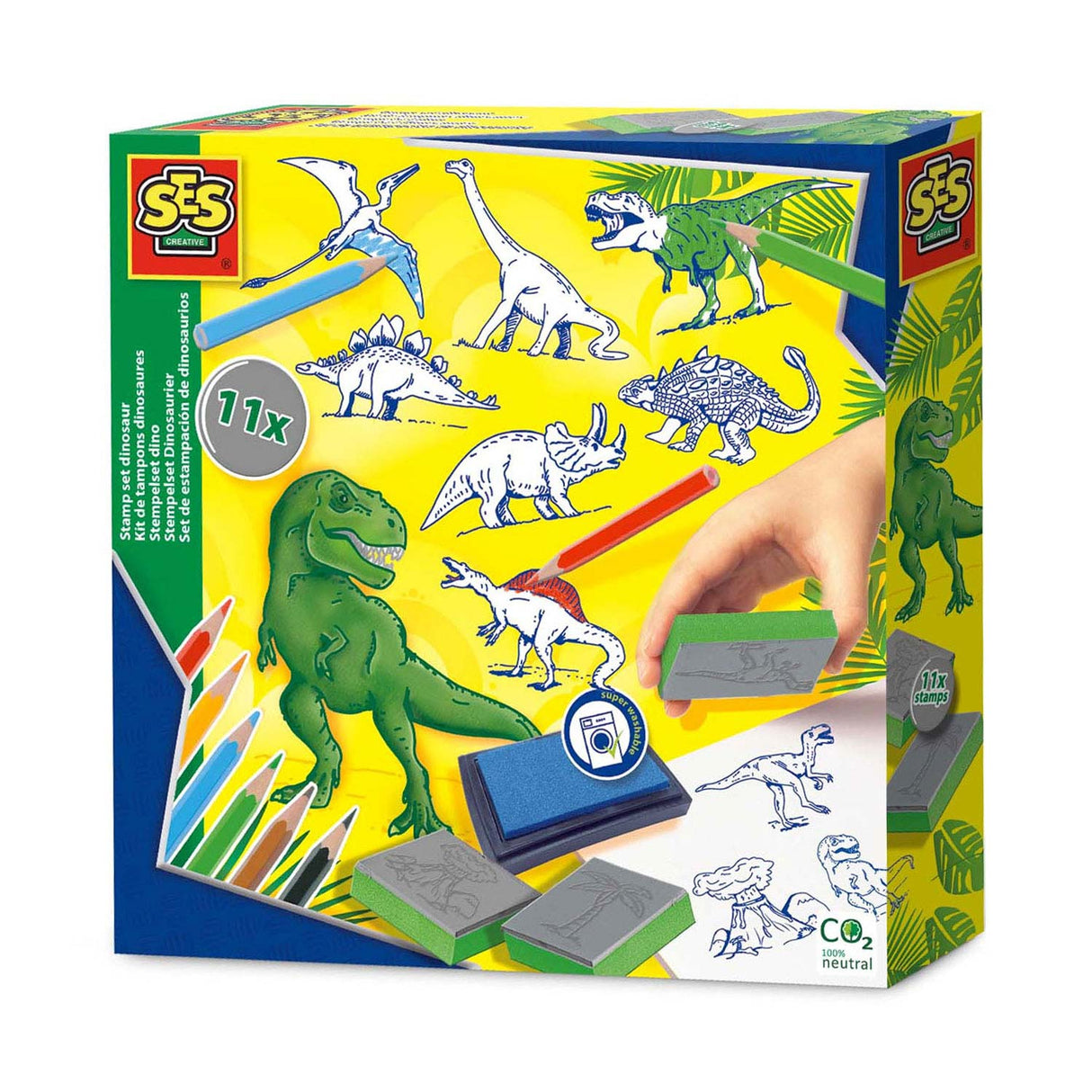 Ses Stempel Set Dino