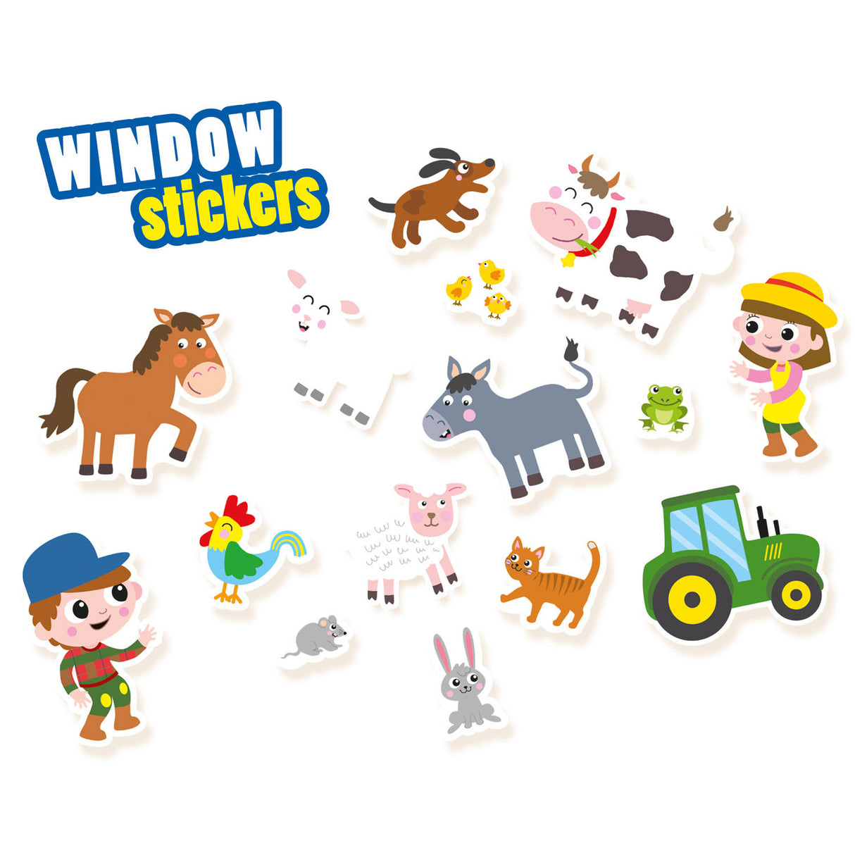 Ses waamstickers na farmę